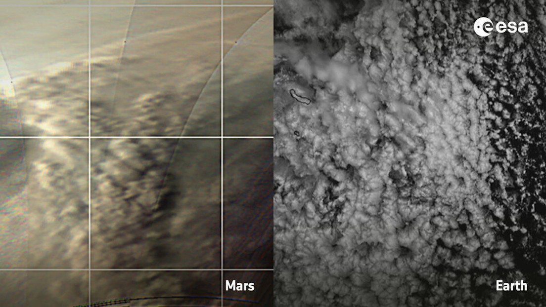 Descubren similitudes de fenómenos en las atmósferas de la Tierra y Marte