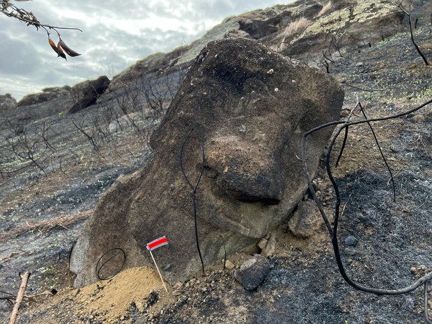 Unesco financiará plan de gestión para afrontar daños del incendio en el Parque Nacional Rapa Nui