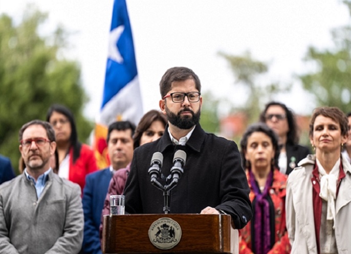 Presidente Boric evaluará con los parlamentarios de La Araucanía primer año del Estado de Excepción