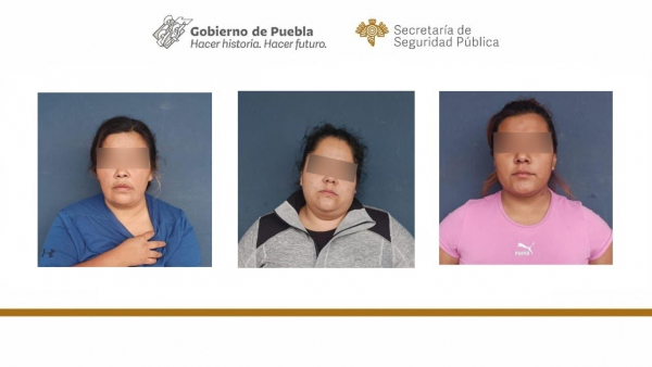 Detienen a tres mujeres en Santa Catarina por tráfico de personas