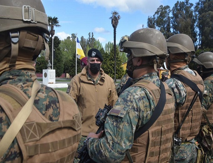 Rechazo a base militar en Curacautín: asentamiento bélico se instala en recinto de escuela pública