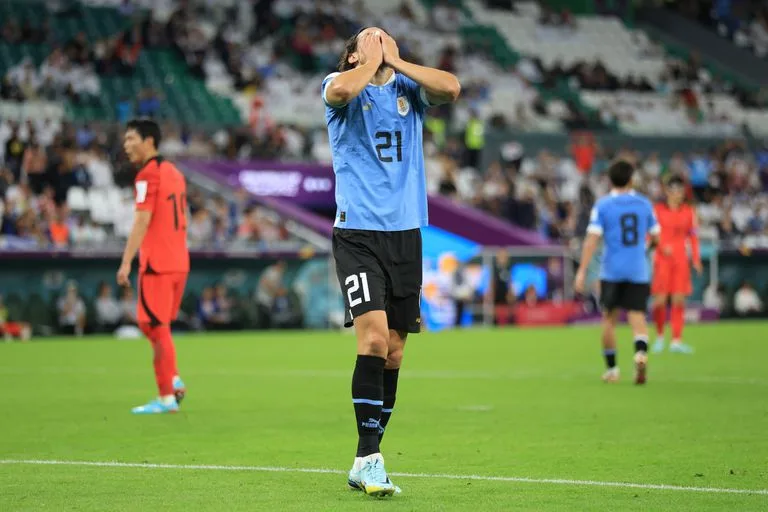 Uruguay y Corea del Sur sellaron un empate 0-0 con sabor a poco durante debut en Qatar 2022