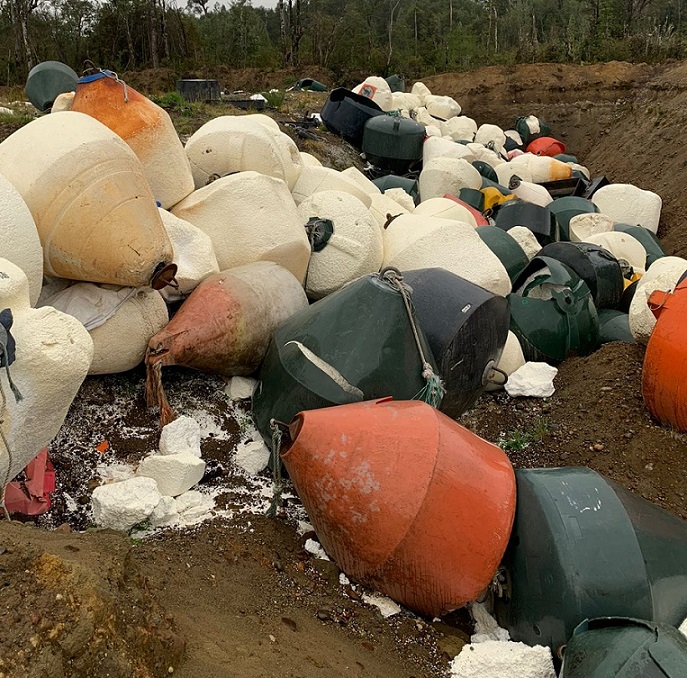 Un posible vertedero ilegal de desechos de la industria acuícola estaría funcionando en Dalcahue, Chiloé
