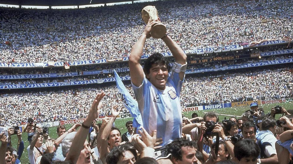 Conoce los cinco momentos icónicos de Maradona en los Mundiales