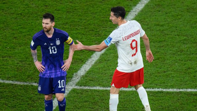 El roce entre Lewandowski y Messi: el polaco devela qué dijo al argentino tras su partido en Catar 2022