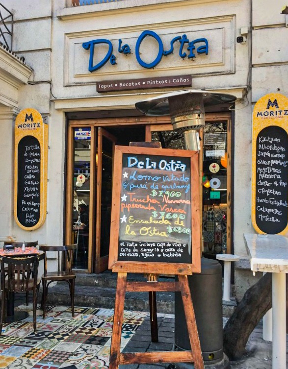 De la Ostia: <strong>Pintxos y tapas al más puro estilo español en el corazón de Providencia</strong>