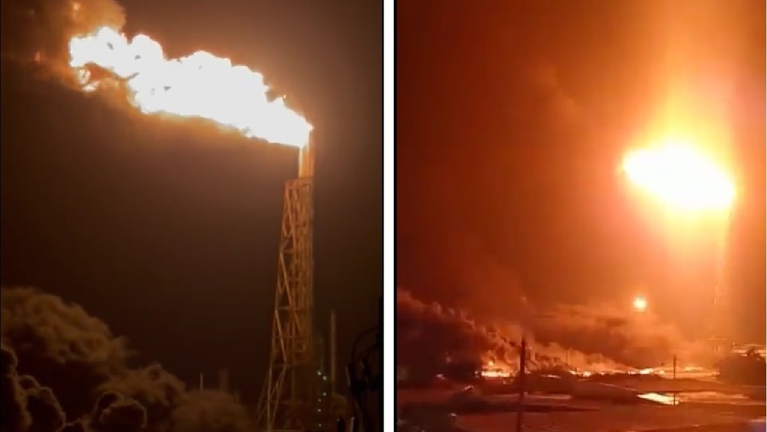 (Video) Reportan incendio en una de las refinerías más importantes de Venezuela