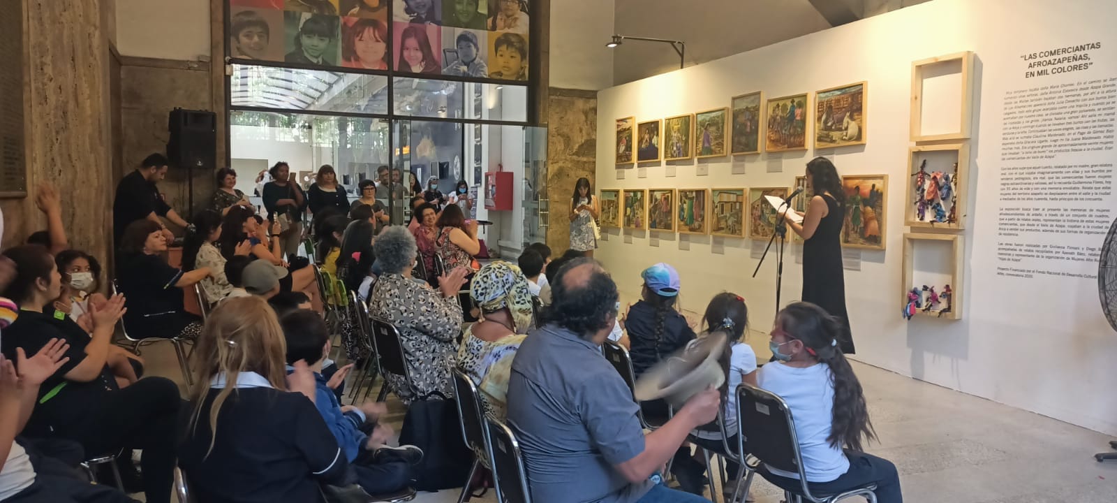 Inauguran exposición «Las comerciantas Afroazapeñas, en mil colores» en el marco del Día Nacional del Pueblo Tribal Afrodescendiente chileno