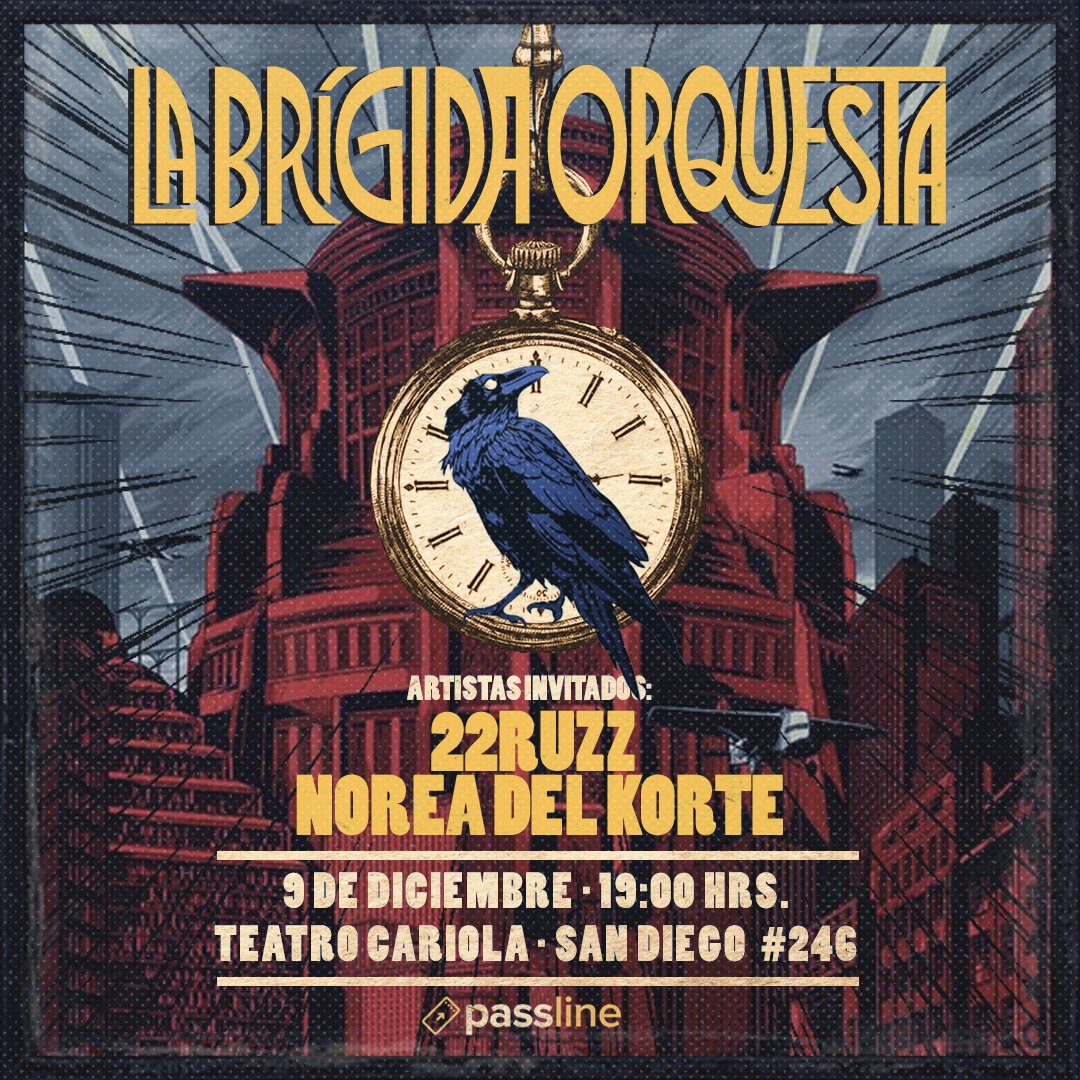 La Brígida Orquesta cierra el año con un show de larga duración en Santiago