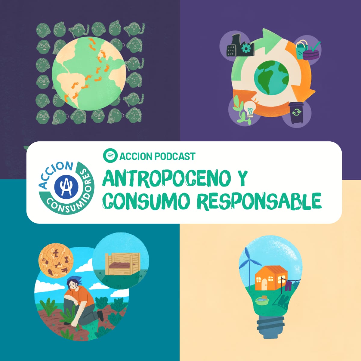 «Antropoceno y consumo responsable»: El podcast que tiñe de verde el debate sobre el modelo de mercado