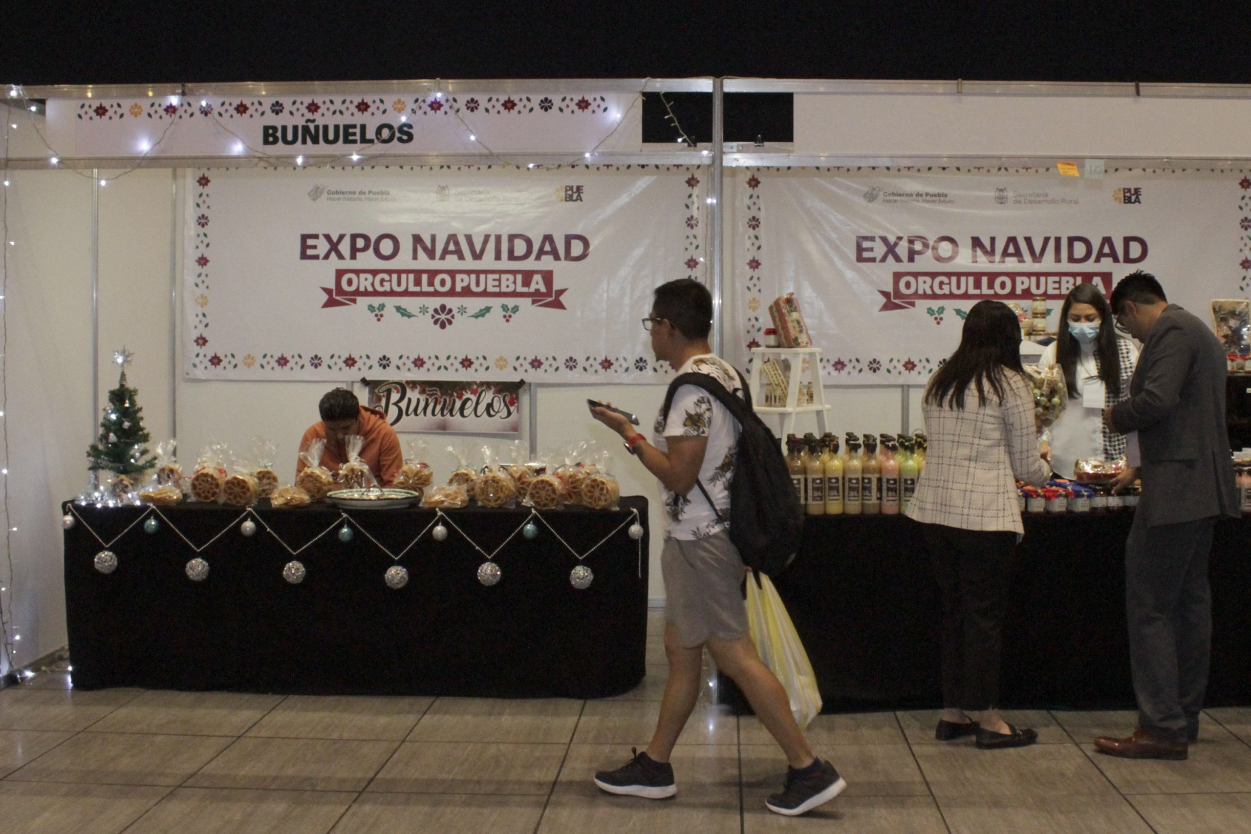 Comienza la Expo Navidad en Puebla con productos de 60 municipios