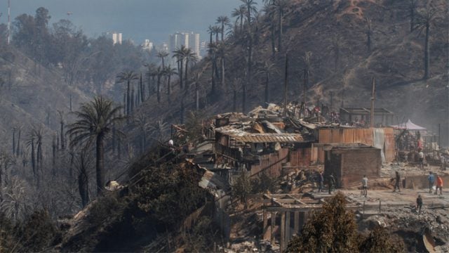Incendio en Viña del Mar: Principal hipótesis apunta a consumidores de pasta base en el lugar donde se originó el fuego