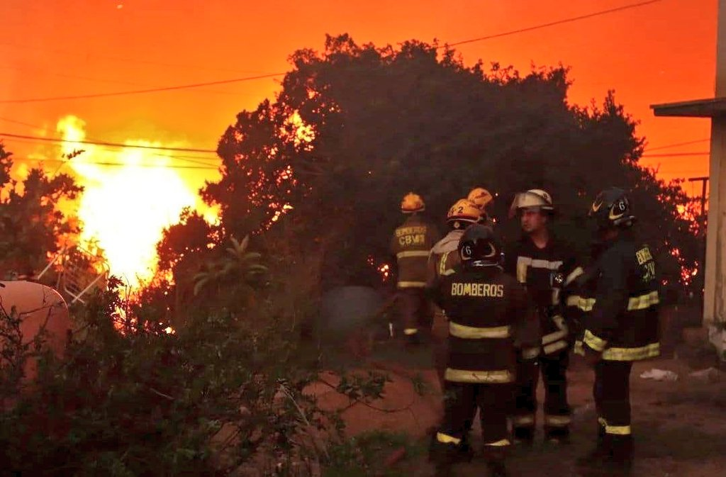 Experto por incendio en Viña del Mar: «Cambio climático ha instalado una amenaza debido a los cambios de temperatura y caída brusca de la humedad»