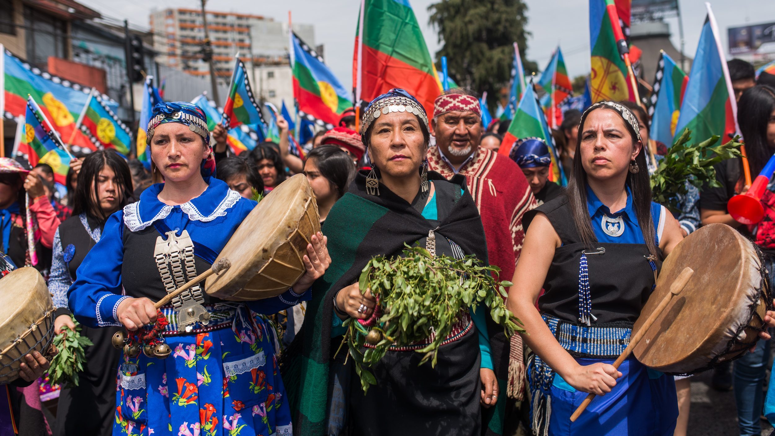 mujeres mapuche