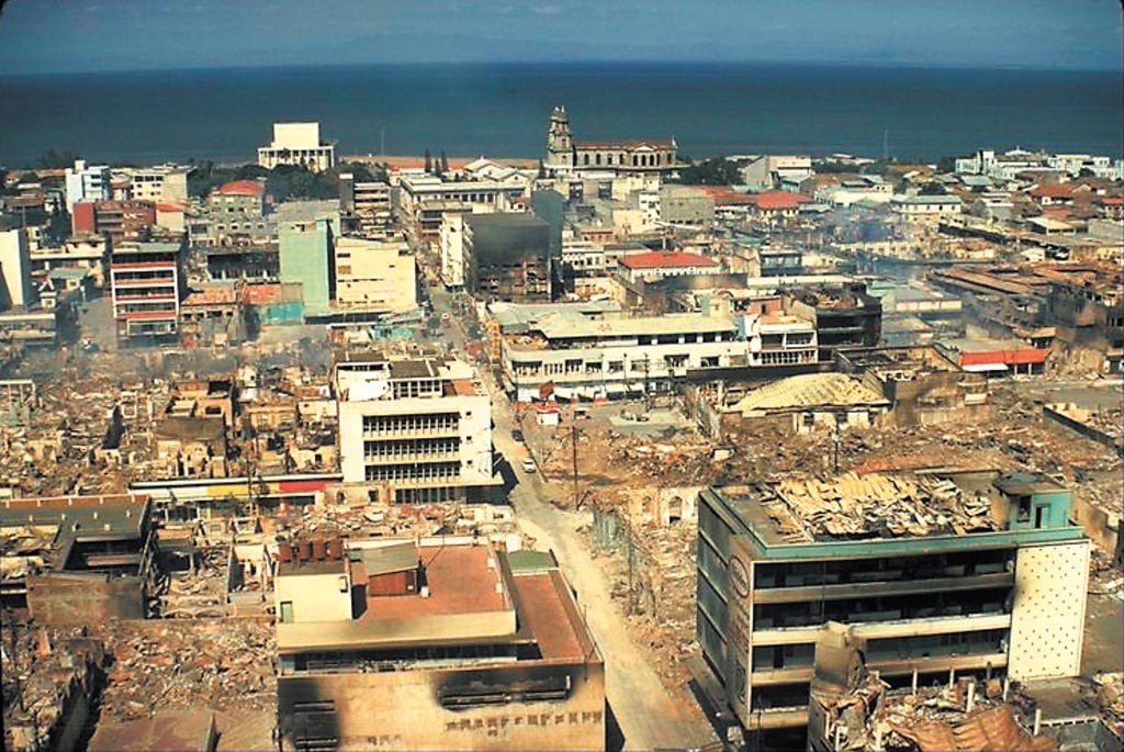 Como película de terror: Así se vivió el peor terremoto de Nicaragua hace 50 años