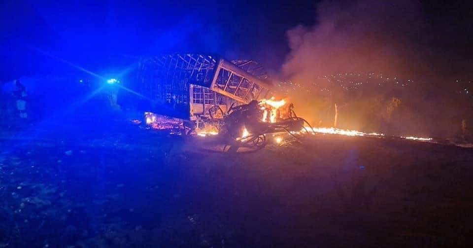 Registra Hidalgo cuarta explosión de un camión por transportar huachicol