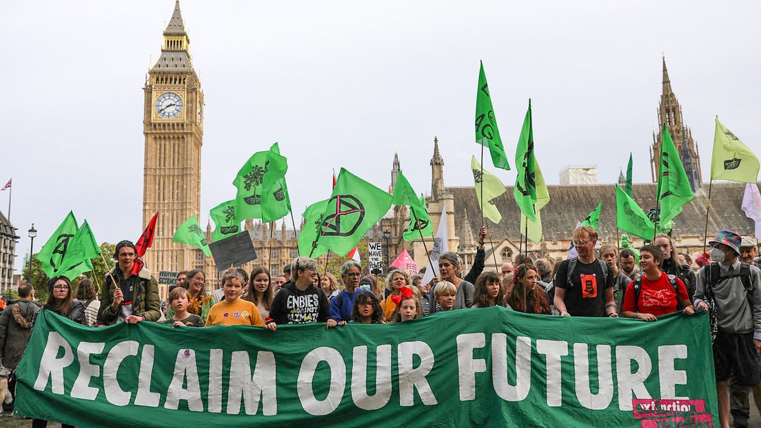 Ambientalistas en Reino Unido ya no participarán en actos de alteración del orden público