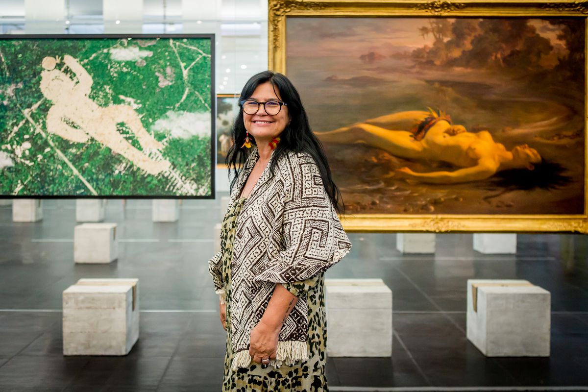 Arte indígena conquista los museos de Brasil