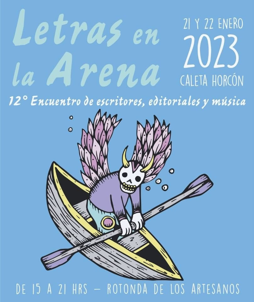 Se viene la 12° edición de Letras en la Arena, encuentro de escritores, músicos y editoriales en Caleta Horcón