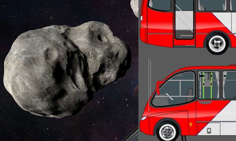 Enorme asteroide pasará a 3400 km de la Tierra esta semana y es del largo de un bus del Transantiago