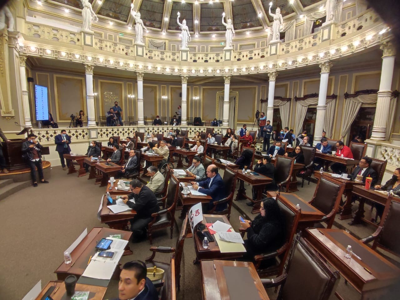 Estas son las comisiones que más sesionan en el Congreso de Puebla