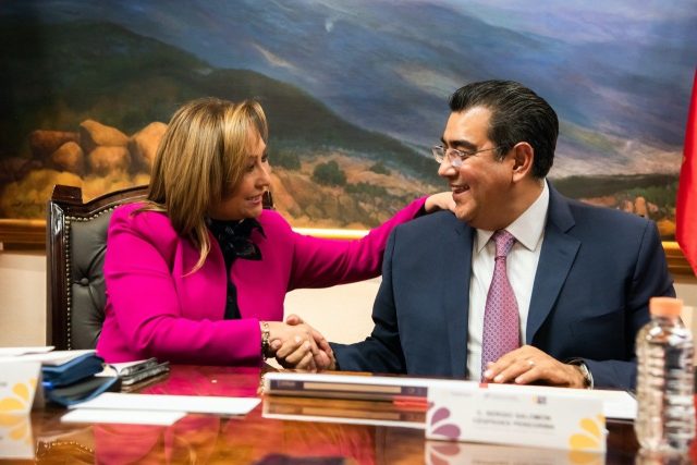 Abordan gobernadores de Puebla y Tlaxcala saneamiento del Atoyac y seguridad