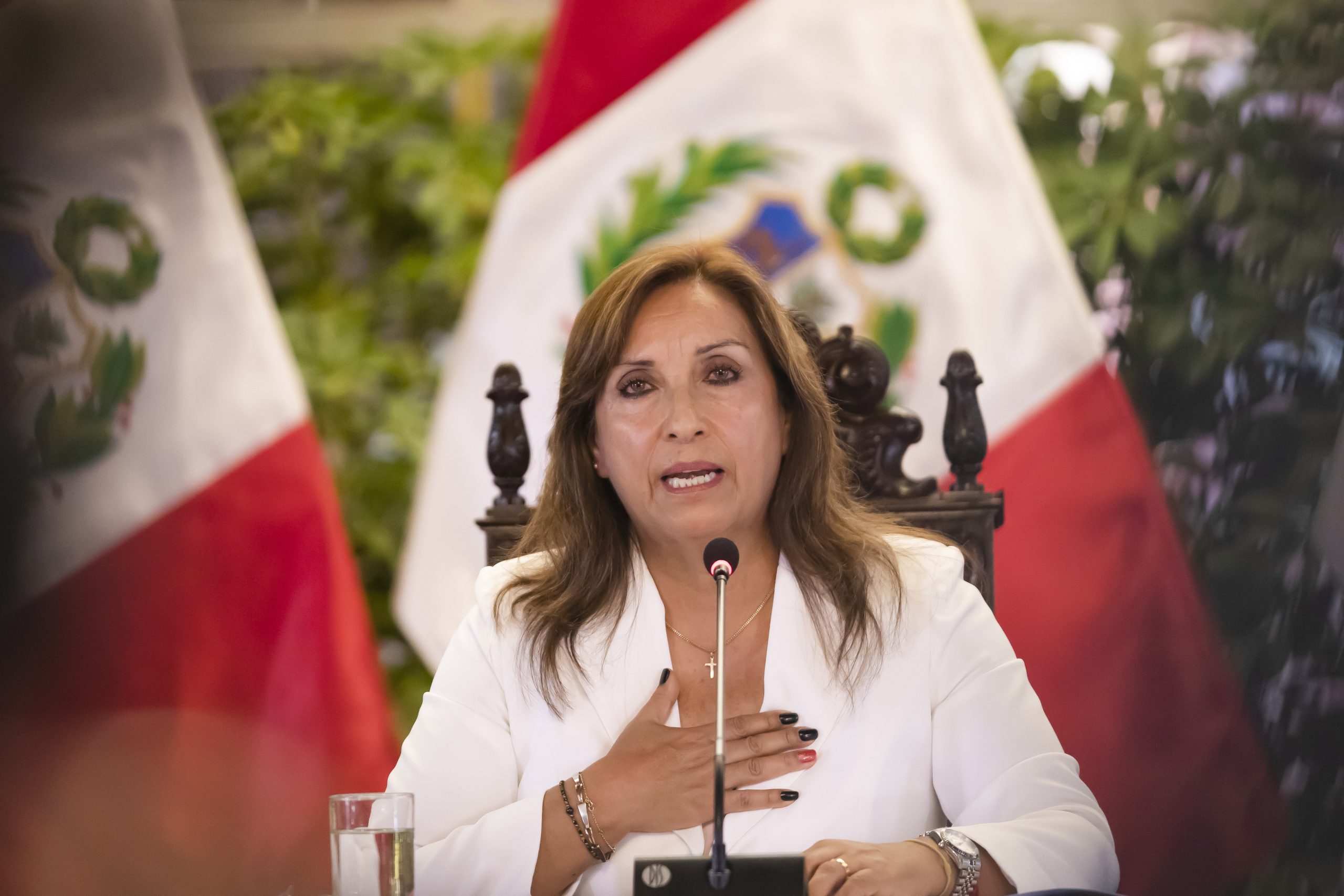 Boluarte haría reformas constitucionales para adelantar los comicios en Perú
