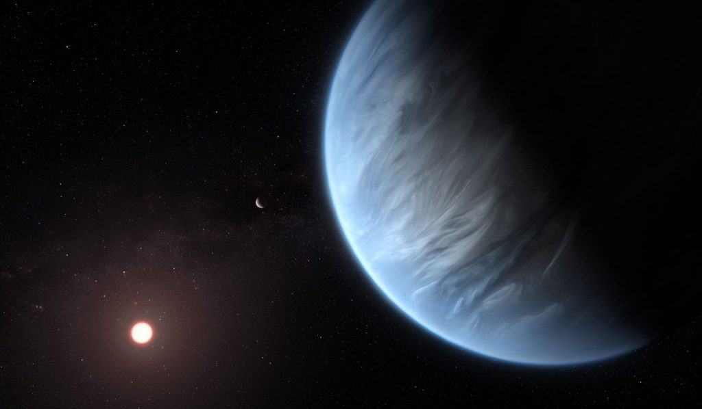 (Foto) Descubren exoplaneta cubierto de volcanes a 90 años luz de la Tierra