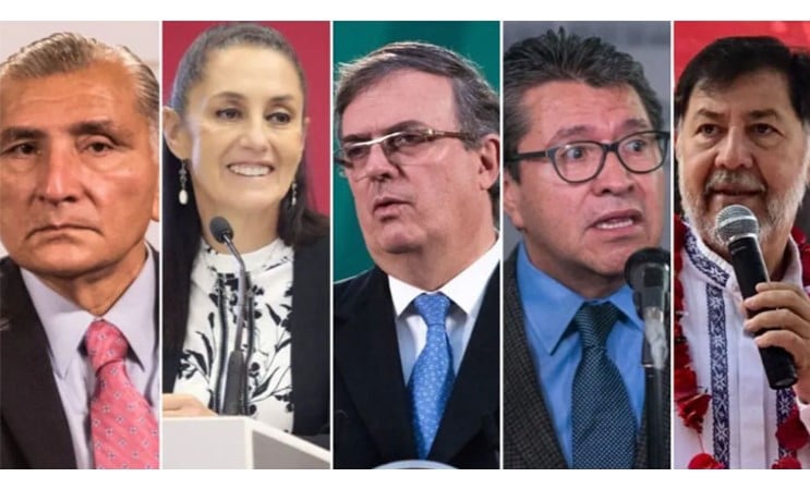 Morena suma 5 presidenciables; Fernández Noroña, recién agregado