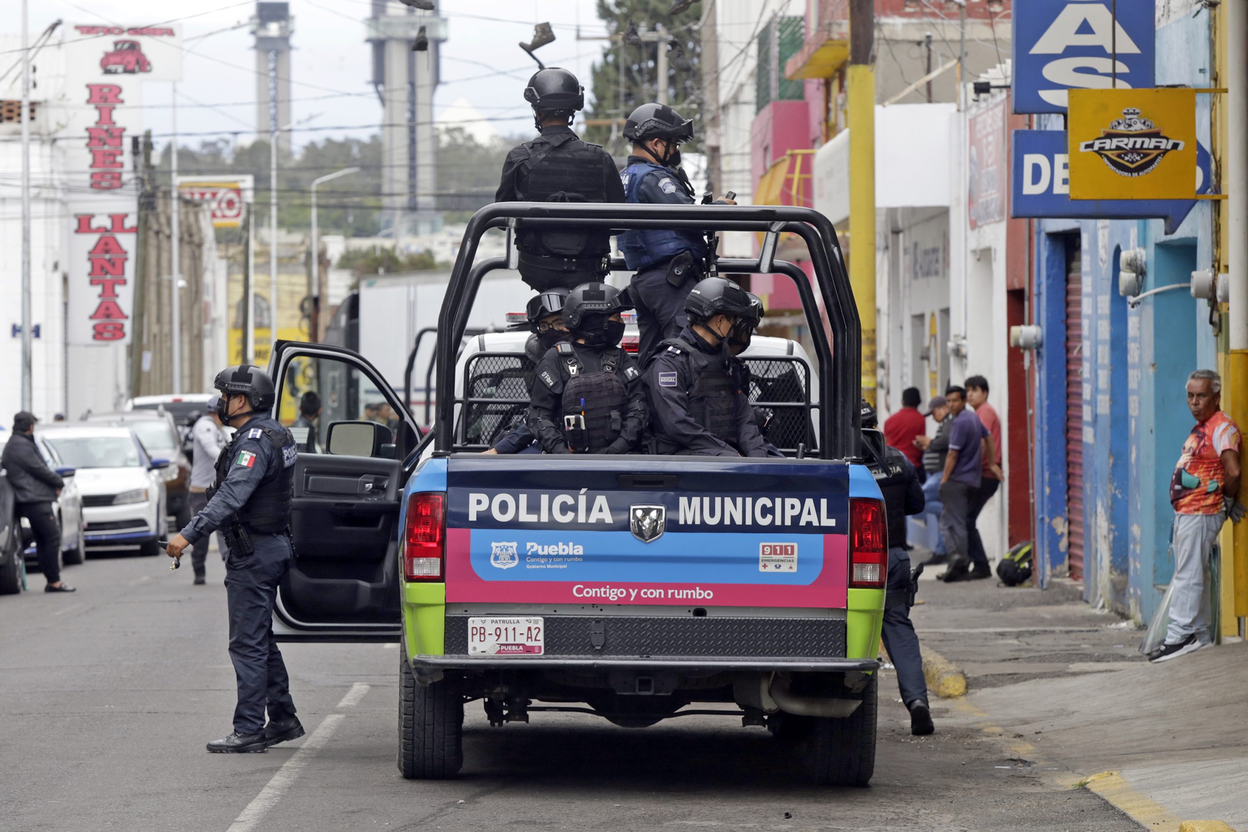 SSC identifica bandas foráneas de robo de autopartes en Puebla