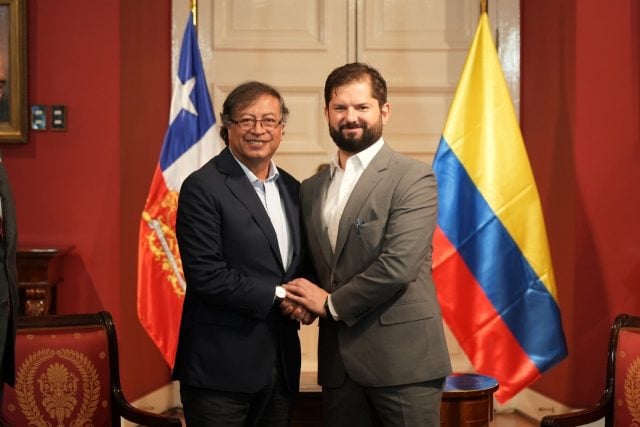Chile y Colombia establecen acuerdos sobre migración, economía  y energía