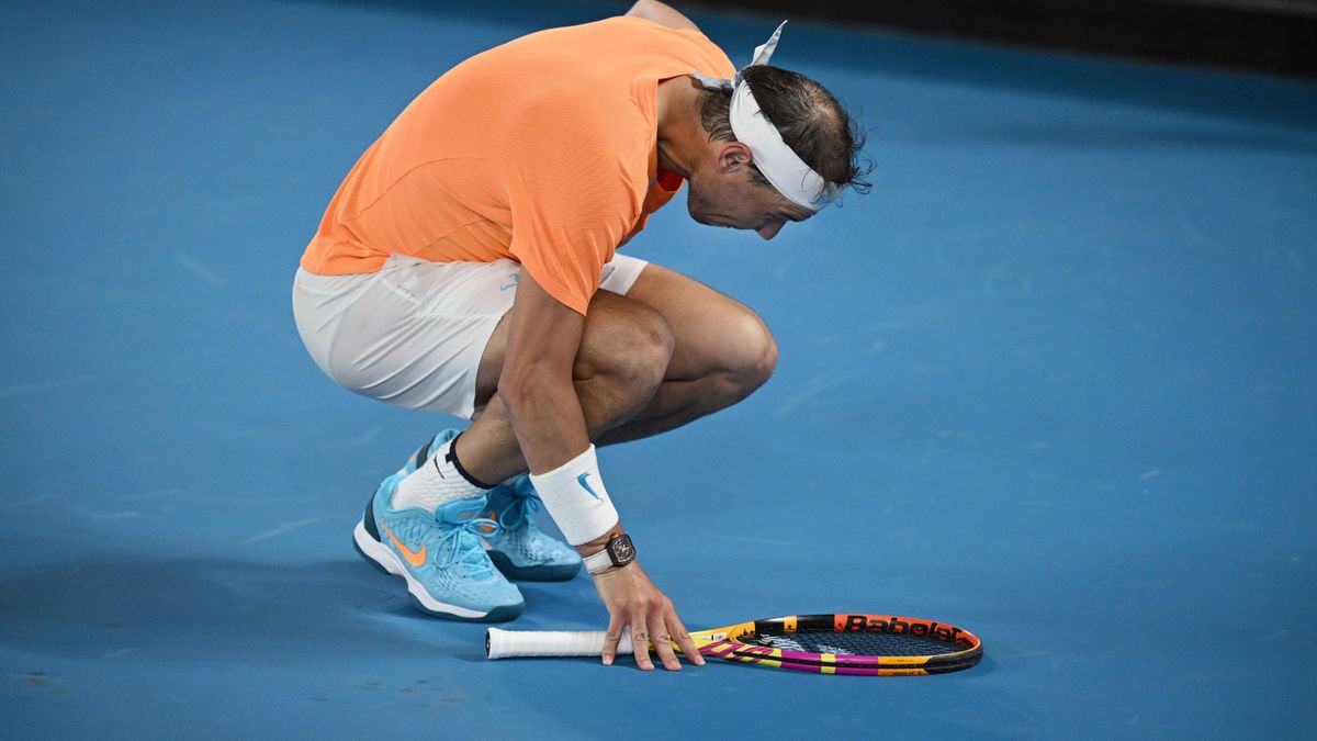 Rafael Nadal se lesiona la cadera y cae en la segunda ronda del Abierto de Australia