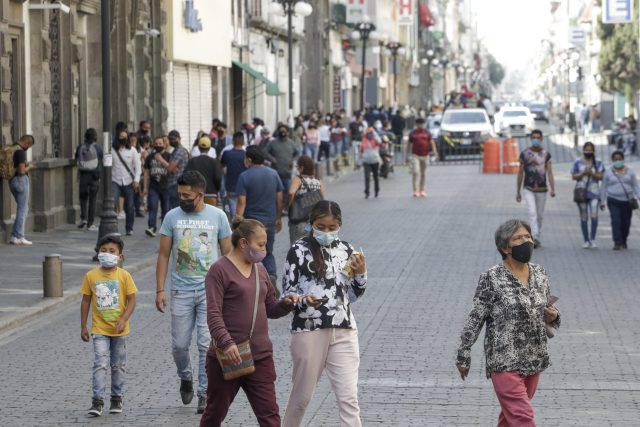 Pico de sexta ola covid-19 en Puebla, en febrero