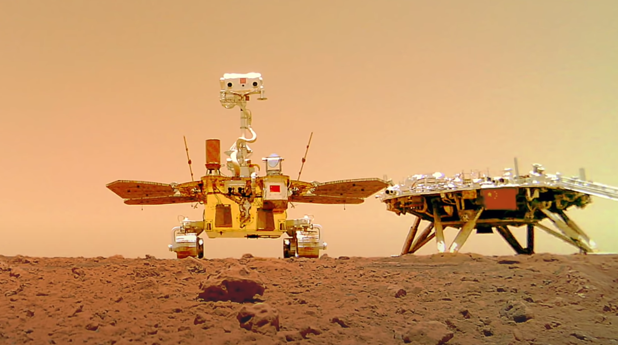 China pierde contacto con su rover Zhurong en Marte
