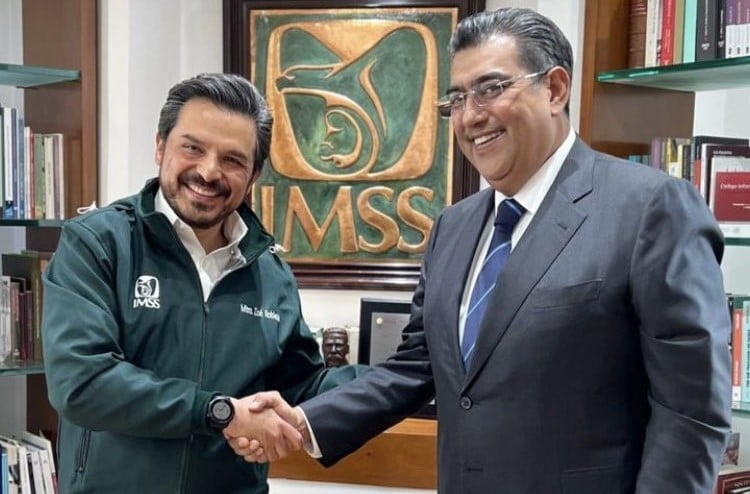 Céspedes se reúne con auditor superior de la federación y titular del IMSS