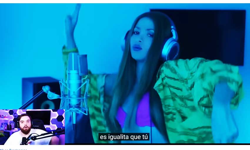 «¡Madre de mi puta vida!»: las reacciones de Ibai tras oír canción de Shakira sobre Piqué