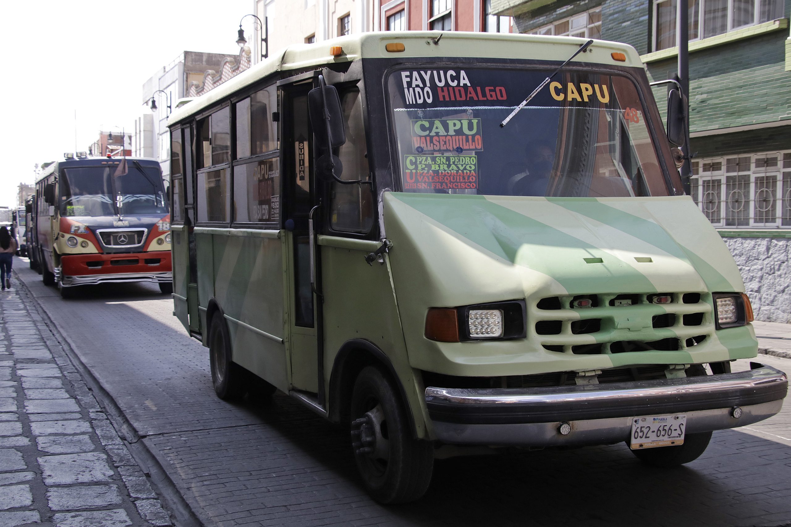 En Puebla reactivarán revista vehicular para supervisión de unidades del transporte público