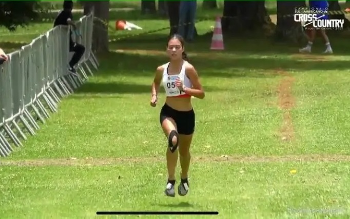 Amparo Herrera, la chilena campeona sudamericana de cross country que brilló en Brasil