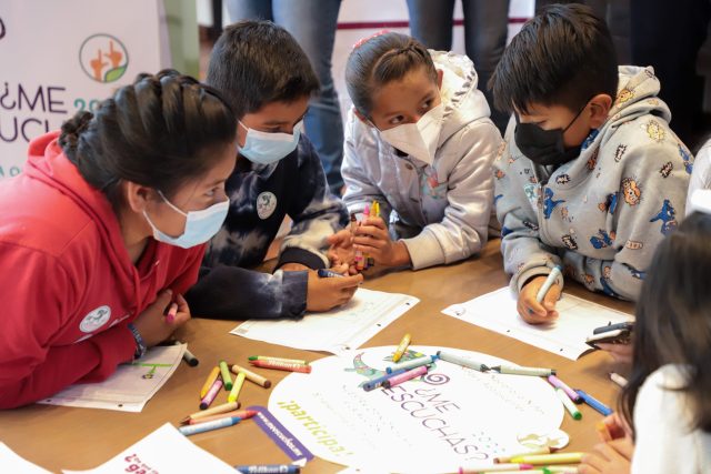 En consulta nacional, niños poblanos preocupados por maltrato, seguridad y contaminación