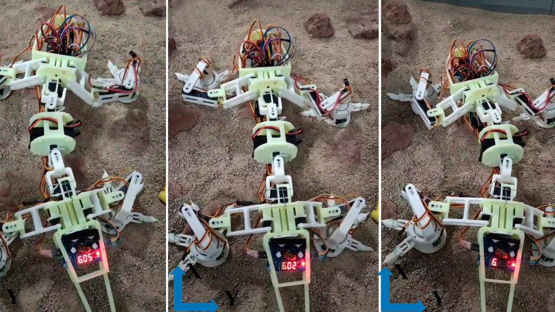 Lagarto robótico ayudará a explorar la superficie de Marte