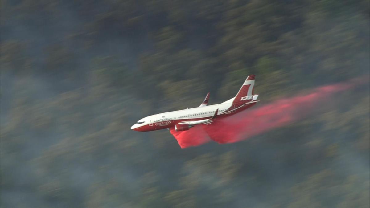 Aero Tanker llega este viernes a Bío Bío para sumarse al combate de incendios