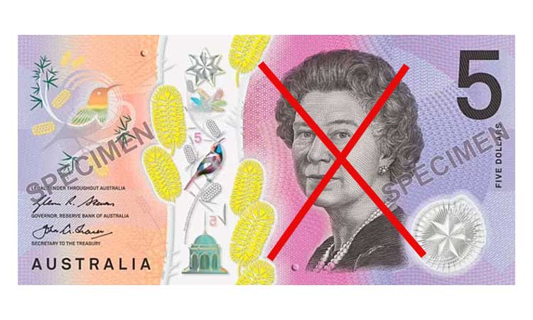 Australia sustituirá imagen de reina Isabel en billetes por la de pueblos originarios