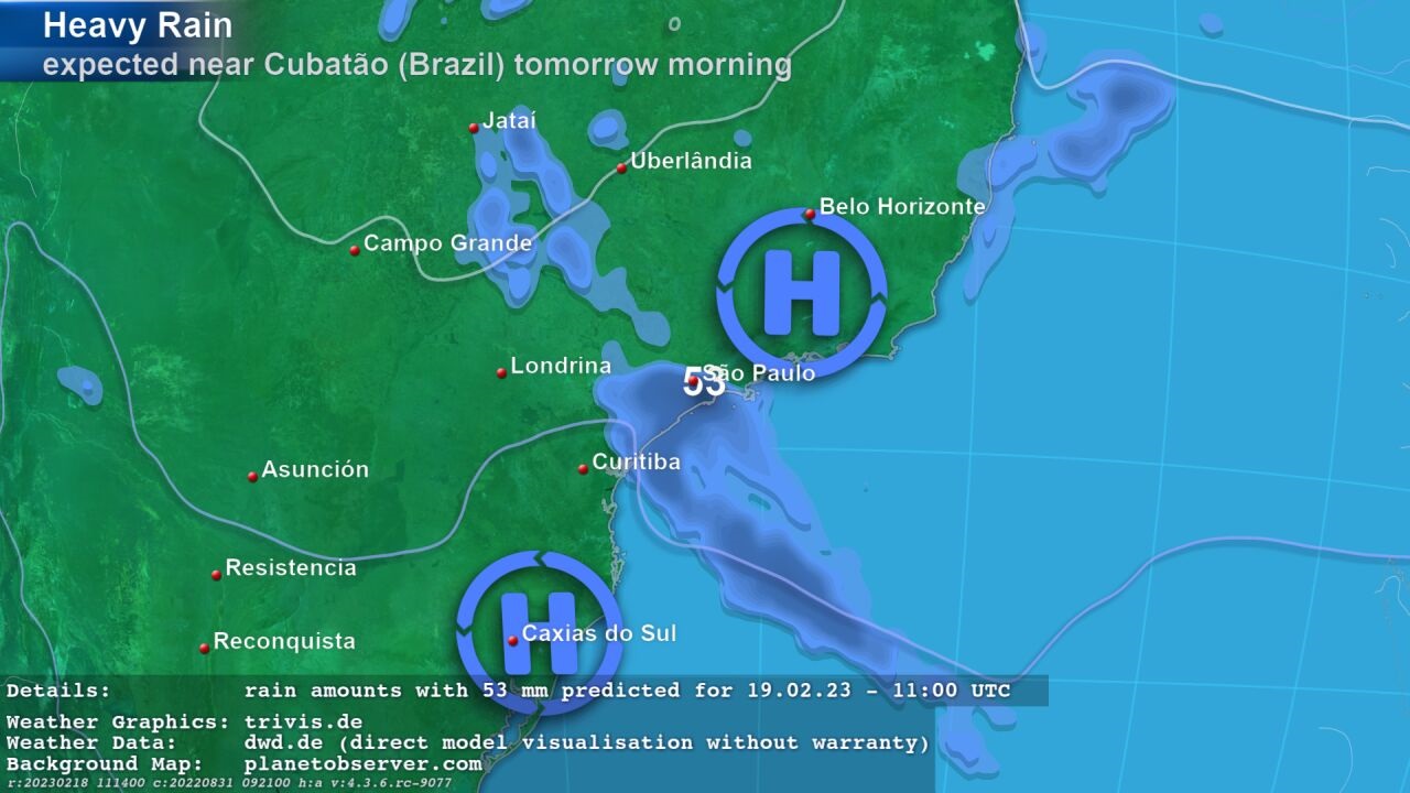 Fuertes lluvias en Brasil dejan a 19 personas sin vida