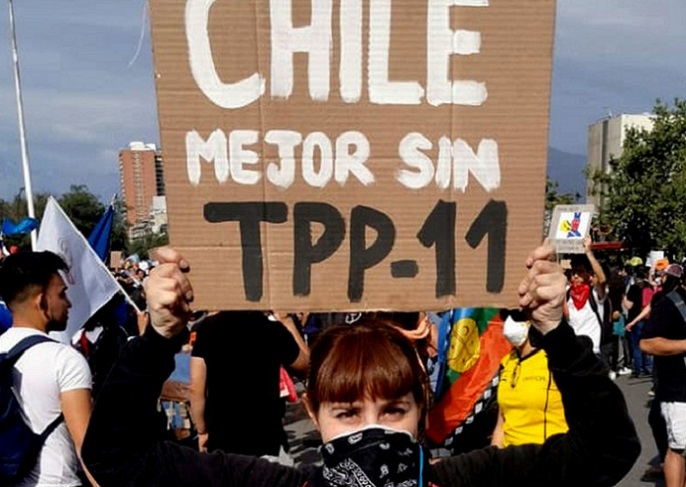 Organizaciones reiteran rechazo y llaman a resistir tratado TPP 11 ante entrada de vigencia en Chile