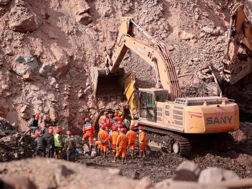 Nueva tragedia: Derrumbe en otra mina de China causa cinco muertos