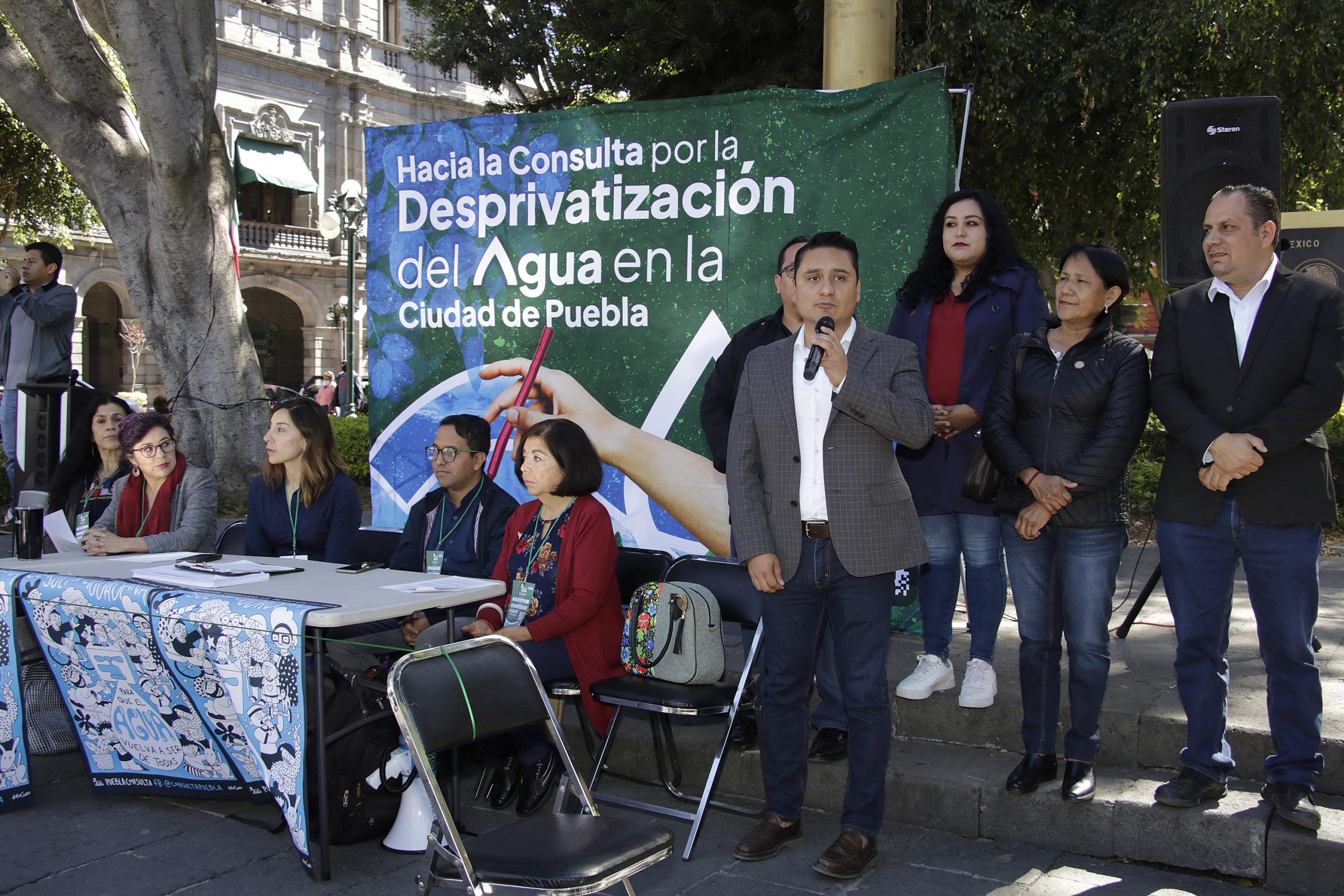 Morenistas secundan acciones para remunicipalizar el agua en Puebla