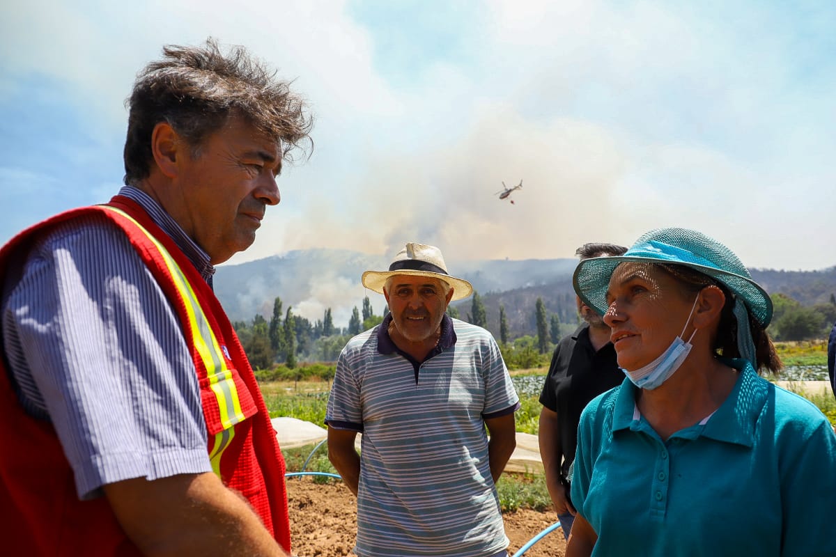 <strong>Presidente Boric designa a ministro Esteban Valenzuela como enlace presidencial para enfrentar incendios forestales en Región del Ñuble  </strong>