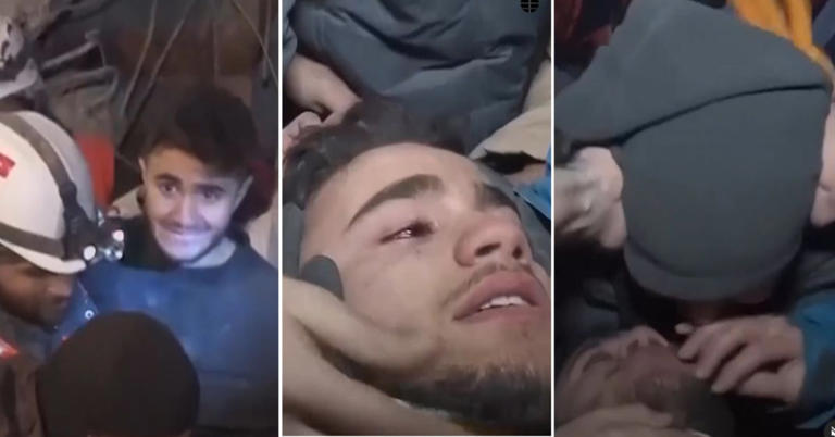 Joven de 17 años sobrevivió casi 100 horas bajo escombros en Turquía bebiendo su propio orine (Video)