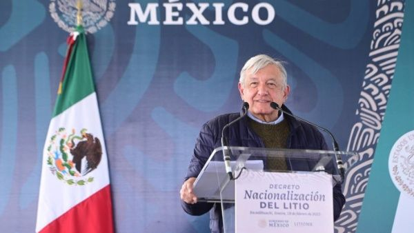 López Obrador nacionaliza el litio en México