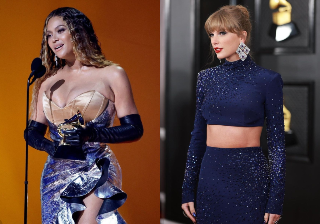 Grammy 2023: Beyoncé rompe récord con 32 premios y Taylor Swift sorprende bailando merengue al ritmo de Bad Bunny (+Videos)